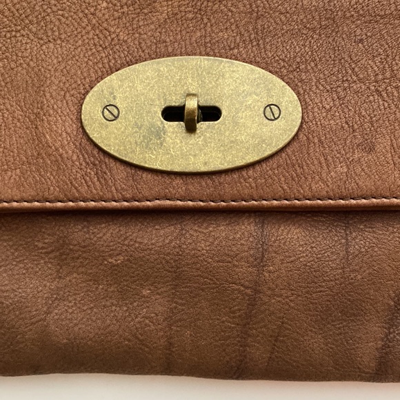 Joie Italian Leather Brown Clutch - Picture 6 of 15